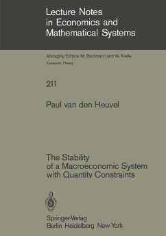 The Stability of a Macroeconomic System with Quantity Constraints (eBook, PDF) - Heuvel, P. Van Den