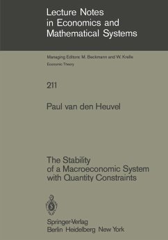 The Stability of a Macroeconomic System with Quantity Constraints (eBook, PDF) - Heuvel, P. Van Den