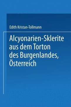 Cover Alcyonarien-Sklerite aus dem Torton des Burgenlandes, Österreich (eBook, PDF)