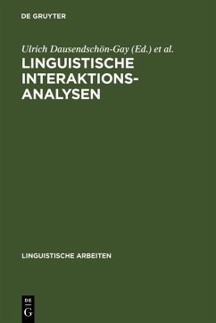 Linguistische Interaktionsanalysen (eBook, PDF)