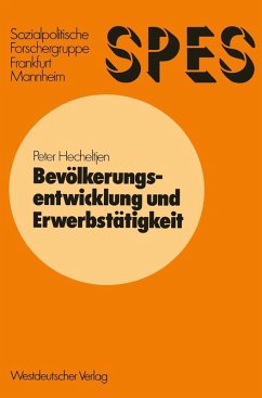 Bevölkerungsentwicklung und Erwerbstätigkeit (eBook, PDF) - Hecheltjen, Peter