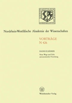 Neue Wege und Ziele astronomischer Forschung (eBook, PDF) - Elsässer, Hans