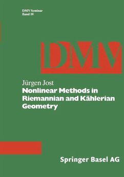 Nonlinear Methods in Riemannian and Kählerian Geometry (eBook, PDF) - Jost, J.