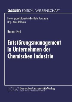 Entstörungsmanagement in Unternehmen der Chemischen Industrie (eBook, PDF)