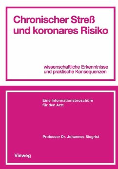 Cover Chronischer Streß und koronares Risiko (eBook, PDF)
