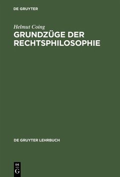 Grundzüge der Rechtsphilosophie (eBook, PDF) - Coing, Helmut