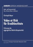 Value at Risk für Kreditinstitute (eBook, PDF)