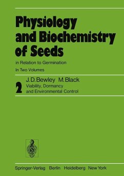 Physiology and Biochemistry of Seeds in Relation to Germination (eBook, PDF) - Bewley, J. Derek; Black, M.
