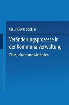 Cover Veränderungsprozesse in der Kommunalverwaltung (eBook, PDF)