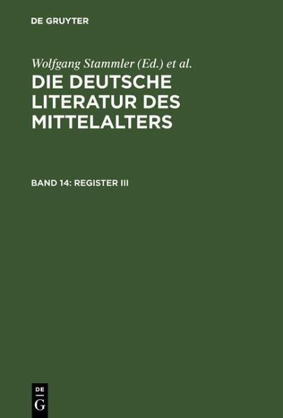 Register III (eBook, PDF)