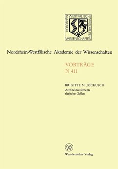 Cover Architekturelemente tierischer Zellen (eBook, PDF)