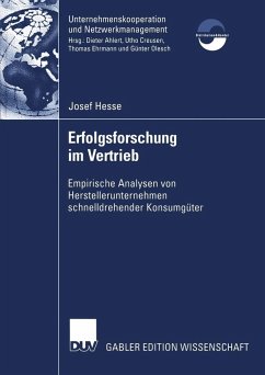 Erfolgsforschung im Vertrieb (eBook, PDF) - Hesse, Josef