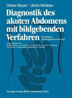 Cover Diagnostik des akuten Abdomens mit bildgebenden Verfahren (eBook, PDF)