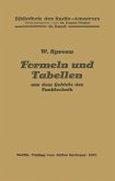 Formeln und Tabellen aus dem Gebiete der Funktechnik (eBook, PDF)