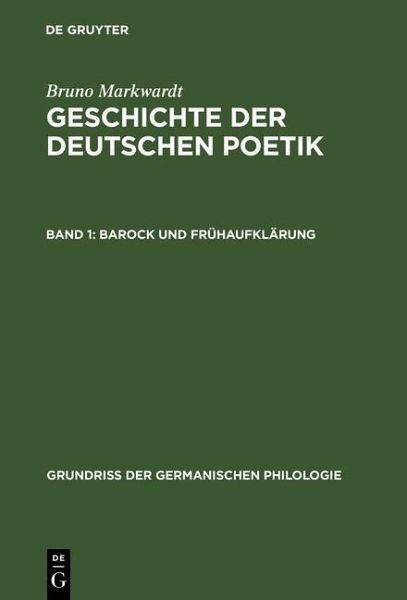 Barock und Frühaufklärung (eBook, PDF) Barock und Frühaufklärung (eBook, PDF)