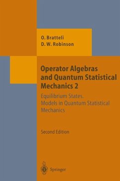Operator Algebras and Quantum Statistical Mechanics (eBook, PDF) - Bratteli, Ola; Robinson, Derek William