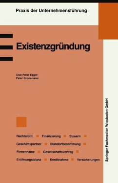 Cover Existenzgründung (eBook, PDF)