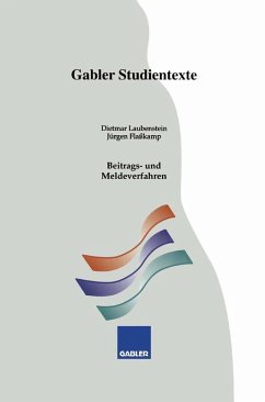 Beitrags- und Meldeverfahren (eBook, PDF) - Laubenstein, Dietmar; Flasskamp, Jürgen