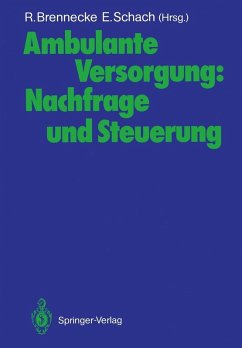 Cover Ambulante Versorgung: Nachfrage und Steuerung (eBook, PDF)