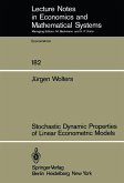 Stochastic Dynamic Properties of Linear Econometric Models (eBook, PDF)