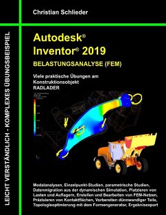 Autodesk Inventor 2019 - Belastungsanalyse (FEM) (eBook, ePUB) - Schlieder, Christian