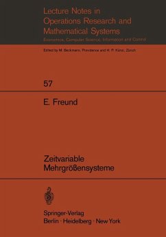 Zeitvariable Mehrgrößensysteme (eBook, PDF) - Freund, E. Zeitvariable Mehrgrößensysteme (eBook, PDF) - Freund, E.