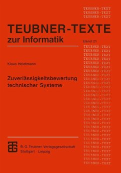 Zuverlässigkeitsbewertung technischer Systeme (eBook, PDF)