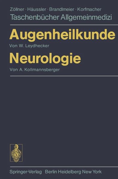 Augenheilkunde Neurologie (eBook, PDF) Augenheilkunde Neurologie (eBook, PDF)