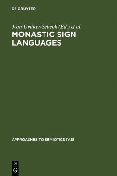 Monastic Sign Languages (eBook, PDF)