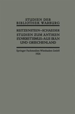 Cover Studien zum Antiken Synkretismus aus Iran und Griechenland (eBook, PDF)