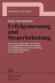 Erfolgsmessung und Steuerbelastung (eBook, PDF)