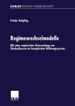 Cover Regimewechselmodelle (eBook, PDF)