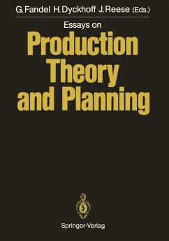 Essays on Production Theory and Planning (eBook, PDF)