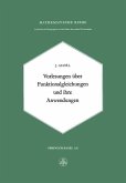 Vorlesungen über Funktionalgleichungen und ihre Anwendungen (eBook, PDF)