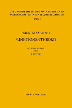 Vorlesungen über allgemeine Funktionentheorie und elliptische Funktionen (eBook, PDF) - Hurwitz, Adolf