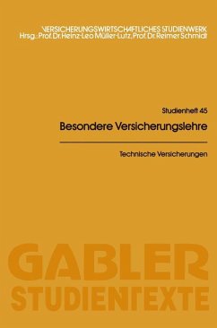 Cover Technische Versicherungen (eBook, PDF)