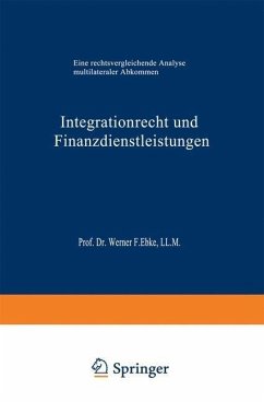 Cover Integrationrecht und Finanzdienstleistungen (eBook, PDF)