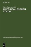 Historical English Syntax (eBook, PDF)