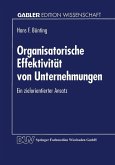 Organisatorische Effektivität von Unternehmungen (eBook, PDF)