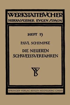 Cover Die neueren Schweißverfahren (eBook, PDF)