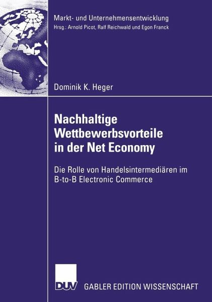 Nachhaltige Wettbewerbsvorteile in der Net Economy (eBook, PDF) Nachhaltige Wettbewerbsvorteile in der Net Economy (eBook, PDF)
