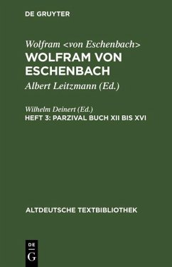 Parzival Buch XII bis XVI (eBook, PDF)