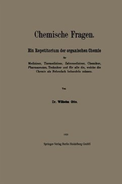 Chemische Fragen (eBook, PDF) - Otto, Wilhelm
