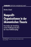 Nonprofit-Organisationen in der ökonomischen Theorie (eBook, PDF)