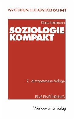 Soziologie kompakt (eBook, PDF) - Feldmann, Klaus