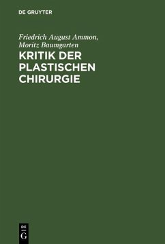 Cover Kritik der plastischen Chirurgie (eBook, PDF)