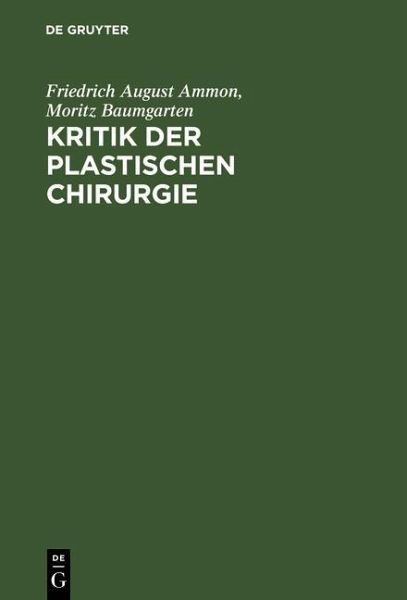 Kritik der plastischen Chirurgie (eBook, PDF) Kritik der plastischen Chirurgie (eBook, PDF)