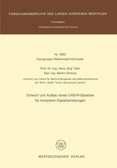 Entwurf und Aufbau eines CAD-Prüfplatzes für komplexe Digitalschaltungen (eBook, PDF) - Tafel, Hans Jörg