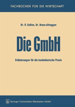 Die GmbH (eBook, PDF) - Sellien, Reinhold