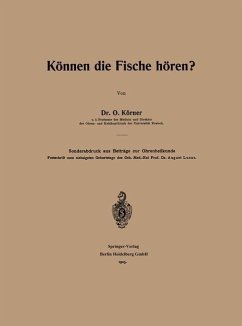 Cover Können die Fische hören? (eBook, PDF)